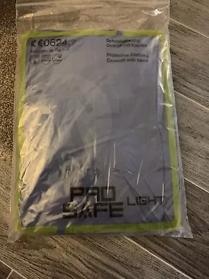 £8 • Buy Pro Safe Light Coverall Suits With Hood Size Xxl