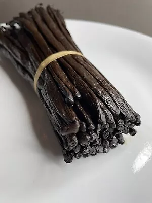 50 Organic Madagascar Vanilla Beans Grade A For Cakes & Extract • $27.99