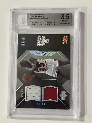 2006 Black Micheal Jordan Dual Materials /99 BGS 8.5 Game Worn!!!!🐐🐐 • $499.99