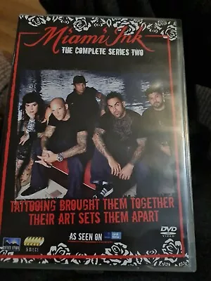 £4.42 • Buy Miami Ink - Series 2 - Complete (DVD, 2007, 5-Disc Set, Box Set)