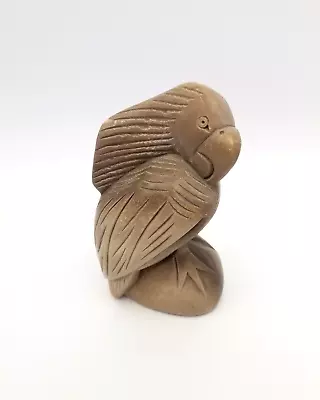 Handcarved Stone Eagle Bird Figurine Ornament • £10.99