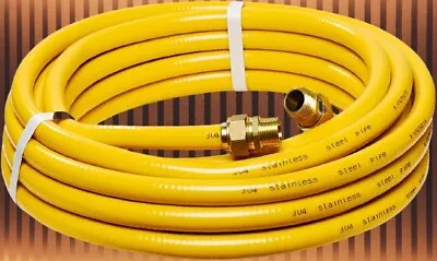 CSST Corrugated StainlessSteel Tubing 37 Ft 3/4  Flexible Natural Gas Line Pipe • $76.99