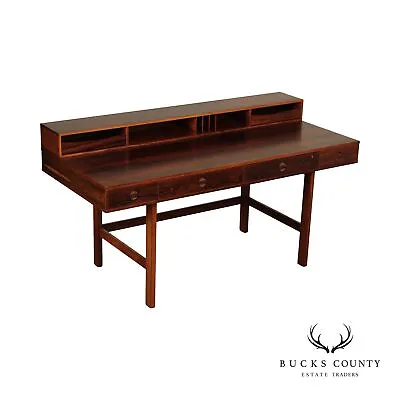 Peter Løvig Nielsen Danish Modern Rosewood Desk • $4795