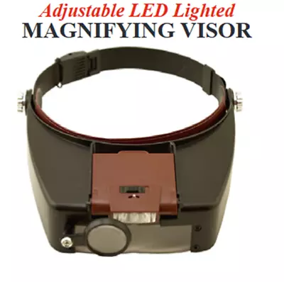 Jewelers Headband Magnifier LED Illuminated Magnifier 10x Brand NEW • $14.50