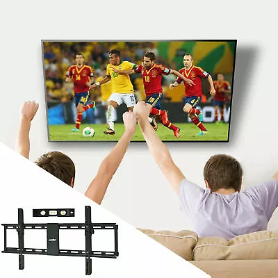 Universal Tilting TV Wall Mount Bracket Low Profile For Most 32-85  Large Screen • $36.96