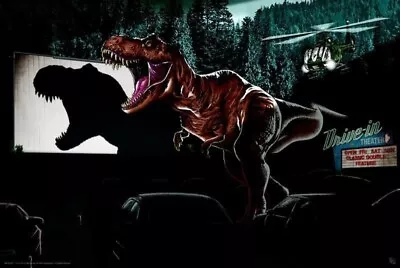 Jurassic World : Cinema - Maxi Poster 91.5cm X 61cm New And Sealed • £4.99