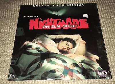 Wes Craven's A Nightmare On Elm Street (Laserdisc) HORROR Elite NEW SEALED RARE! • $99