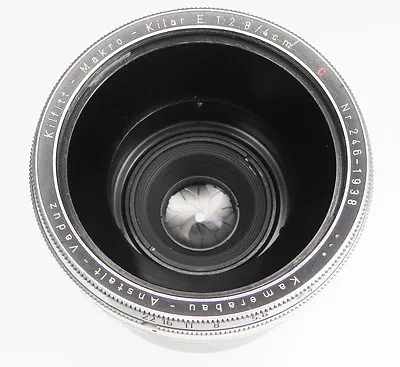 Kilfitt 4cm F2.8 Makro-Kilar E Exakta Mount  #2461938  • $465