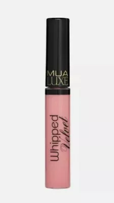 MUA Make Up Academy LUXE WHIPPED VELVET Lip Gloss Lipgloss Nude Pink ROCOCO • £3.99