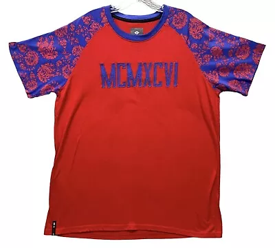 ENYCE T Shirt Men’s XL Hip Hop Big Logo 90s Y2K Blue Red Sean Combs -EXCELLENT • $29.99