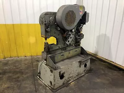 38 Ton Mubea Model #kbl 0 Mechanical Ironworker W/ Dies For Bar Shear: Stock #19 • $5950