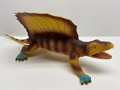 Vintage 1986 Dor Mei Edaphosaurus Rex Dinosaur Hard Rubber Figure Toy • $9.67