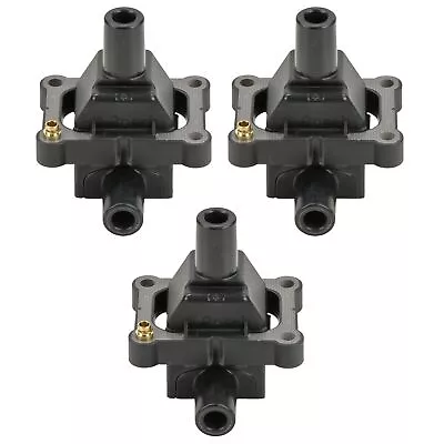 Set Of 3 Bosch Direct Ignition Coils For Mercedes W124 W202 R129 C28 E320 L6 • $144.95