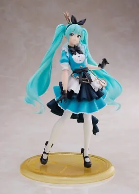 Taito - Vocaloid - Hatsune Miku Alice Ver Princess AMP Artist Masterpiece Figure • $34.99