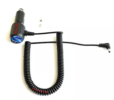 CAR Coiled Power Cord With USB For Rocky Mountain RMR-DLS350 Radar Detector • $16.99