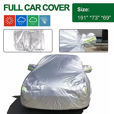 SUV Car Cover Waterproof Snowproof Dust UV Resistant For Mitsubishi Outlander • $29.99