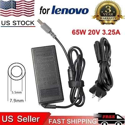 65W Adapter Charger For Lenovo Thinkpad T430S X120e X130e X140e X200 X220 X230 • $8.99