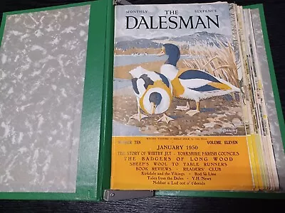 Vintage 1950 The Dalesman Magazines X 12 Full Year Complete  • £19.90