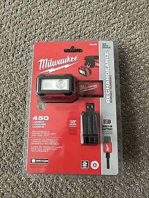 Milwaukee 2012R 450 Lm Rechargeable Magnetic Headlamp - Red • $35