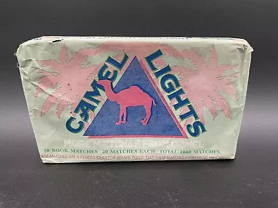 Vintage Camel Lights Genuine Taste Package Of 50 Matchbooks From 1992 • $9.95