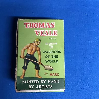 Vintage Marx Warriors Of The World Pirate Thomas Veale #5 W/Original Box & Card • $19.99