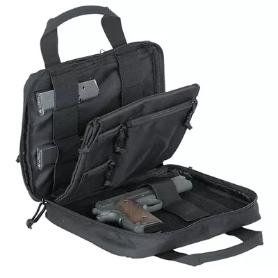 Voodoo Tactical 20-9111108000 Black/Gray 900D Poly Custom Pistol Case Handgun • $43.90