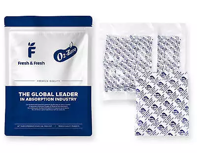 Fresh & Fresh (36 Packet) 2000 CC Premium Oxygen Absorbers (2 Bag Of 18 Packet) • $24.99