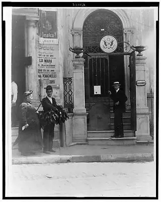 Mr. Frank Carpenter Enters The American Consulate In Constantinople1923Turkey • $9.99