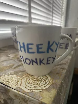 Novelty Jamie Oliver Queens Cheeky Mug Cheeky Monkey • £4.99