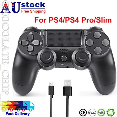 $28.99 • Buy Wireless Controller Gamepad For PS-4/PRO/Slim Gaming Console Joypad Bluetooth AU