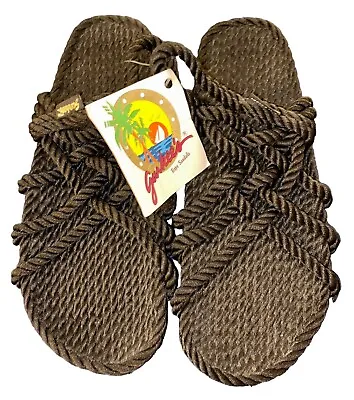 Gurkee’s Black Rope Sandals Mens Size 9.5 NWT  • $19.25