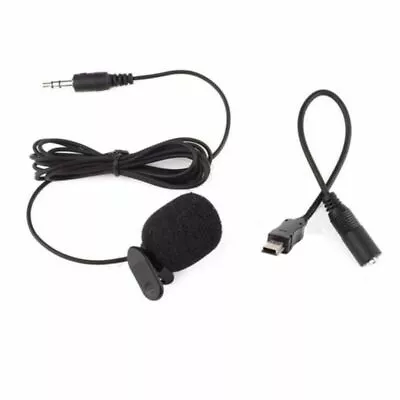 For GoPro HERO4 3+ 3 Mini USB To 3.5mm External Mic Microphone Adapter Cable • $12.56