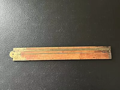 Antique Vintage - J. WATTS BOSTON - GIRT LINE - Wooden Folding Ruler - 24 Inches • $27