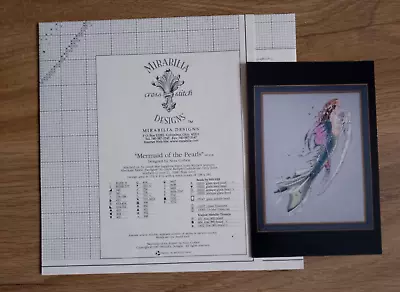 Mirabilia Cross Stitch Chart Only - Mermaid Of The Pearls • £1.99