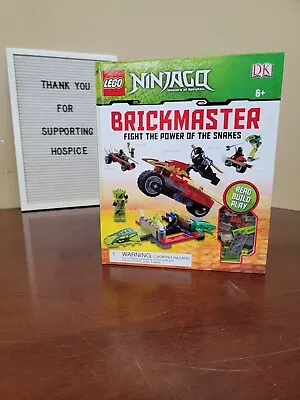Brickmaster:Fight The Power Of The Snakes Lego Ninjago Set Book Sealed New Build • $33.72