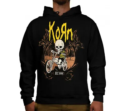 KORN HOODIES BLACK MEN's SIZES • $27.99