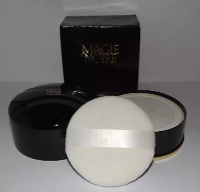 Vtg Magie  Noire By Lancôme Perfumed Dusting Powder  6 OZ/ 170g. New Open Box • $225