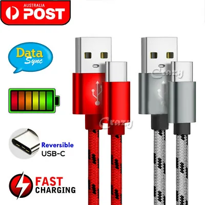 USB Type C Fast Charger Cable For Oppo A16S A18 A38 A54S A96 A76 A54 A74 A77 A79 • $4.99