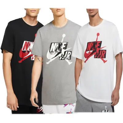 Jordan T-Shirt Nike Jumpman Air HBR Classic Athletic Gym Short Sleeve T-Shirt • $21.88