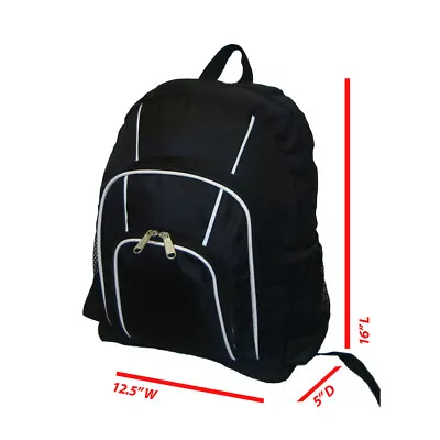 K-Cliffs 16  Rip-stop Multi Pocket School Backpack • $17.99