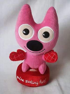 $15.99 • Buy Hallmark Hoops You're Sizzling Hot Talking Plush 7” Pink Cat