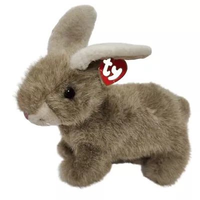 Vtg 90s Ty Beanie Babies Buttons Bunny Rabbit Plush Stuffed Animal Toy Realistic • $10.20