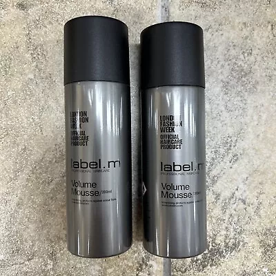 Label. M Volume Mousse 6.76 Oz - FREE SHIPPING! PACK OF 2 • $32