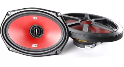 MTX Terminator 69 6 X9 60W 4Ohm 2-Way Coaxial Car Speaker - Black Pair • $40