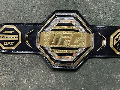 Ufc Championship Replica Title 2mm Brass Belt Adult Size • $142.39