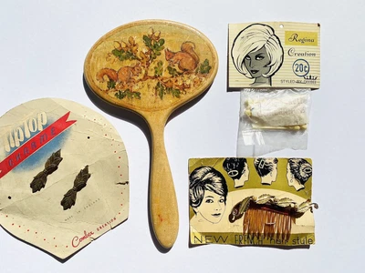 £32 • Buy 60s Joblot Hair Accessories And Vanity Mirror 