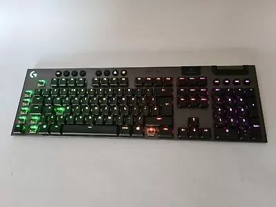 Logitech G915 Wireless RGB Tactile Gaming Keyboard - Black (MISSING CAPS) • £19.99