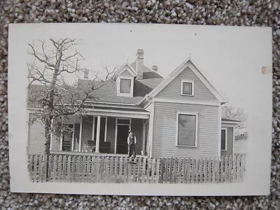 Rppc-mineral Wells Tx-residence-house-real Photo-texas-tex-1908-palo Pinto • $9.95