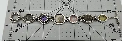 Michael Dawkins Sterling Silver & Gemstone Bracelet • $99.99