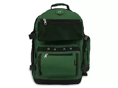 Everest Unisex Oversize Deluxe Backpack Dark Green Black • $31.04